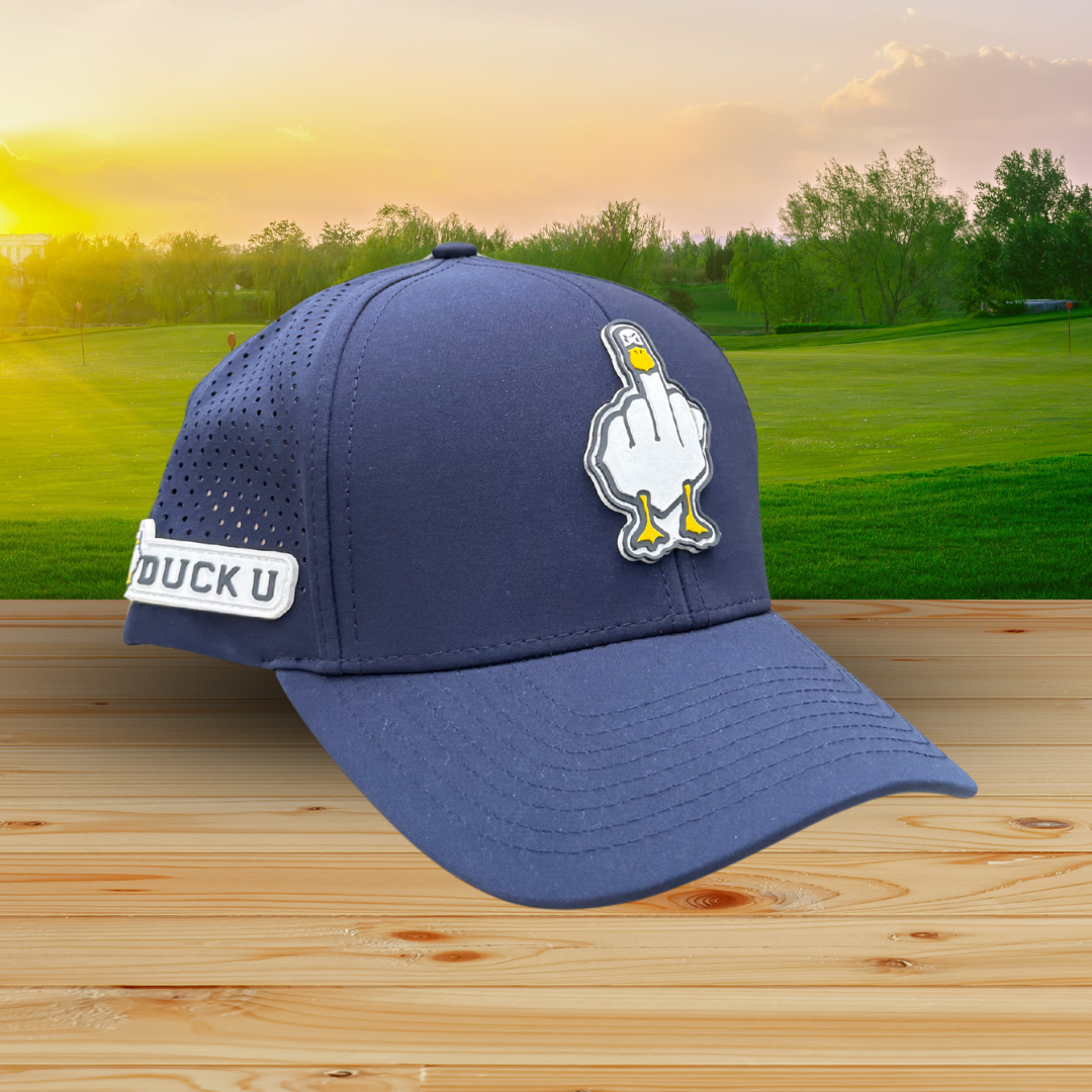 Gorra azul marino doble logo original