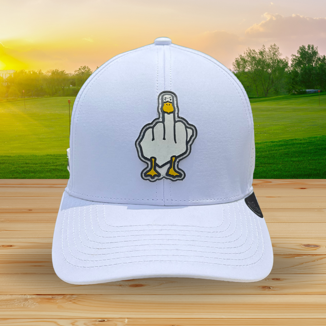 Gorra blanca doble logo original