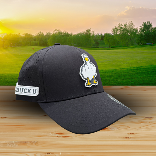 Gorra negra doble logo original