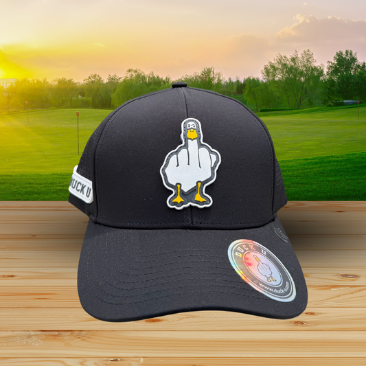 Gorra negra doble logo original