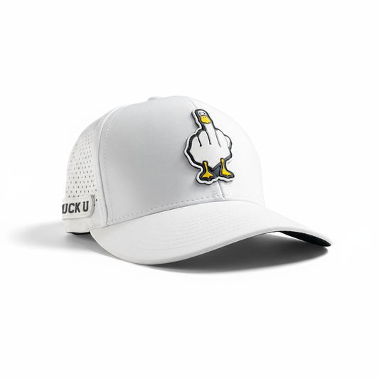 Gorra blanca doble logo original