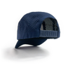 Gorra deportiva azul Duck U con paneles perforados y cierre ajustable tipo snapback.