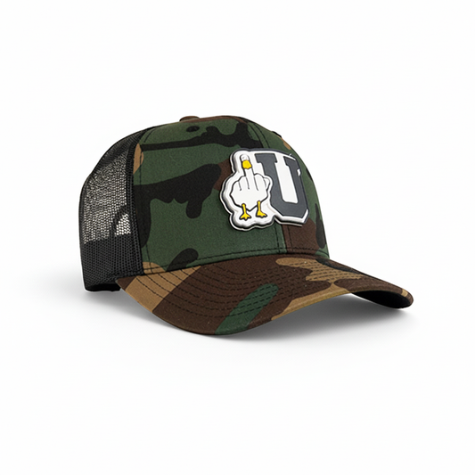 U camo logo cap