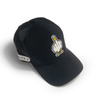 Gorra negra doble logo original