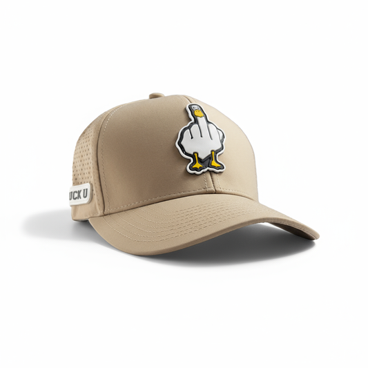 Gorra caqui doble logo original