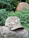 Gorra camo beige pato beige