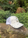 Gorra camo blanca pato blanco