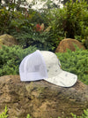 Gorra camo blanca pato blanco