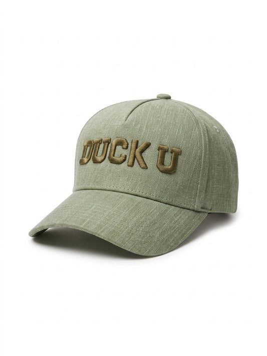 Gorra verde olivo letras verde olivo