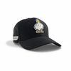 Gorra negra doble logo original
